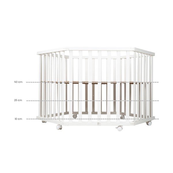 Világosszürke járóka 119x104 cm Sternenzauber – Roba-image-2