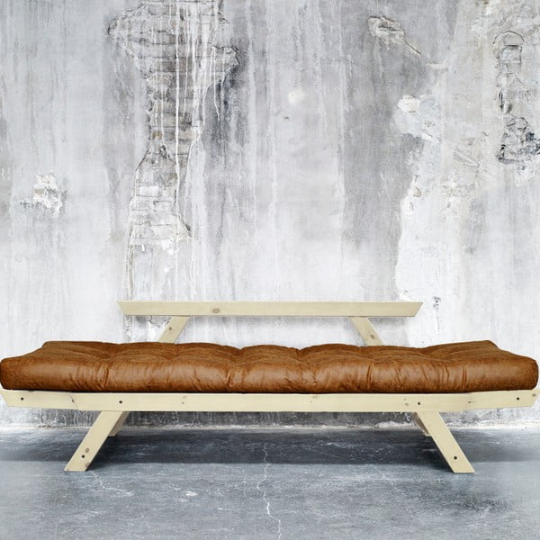 Vintage Bebop Natural/Cognac kanapé - Karup-image-2