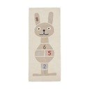 Kézi szövésű gyapjúkeverék gyerek játszószőnyeg 75x180 cm Rabbit Hopscotch – OYOY Mini