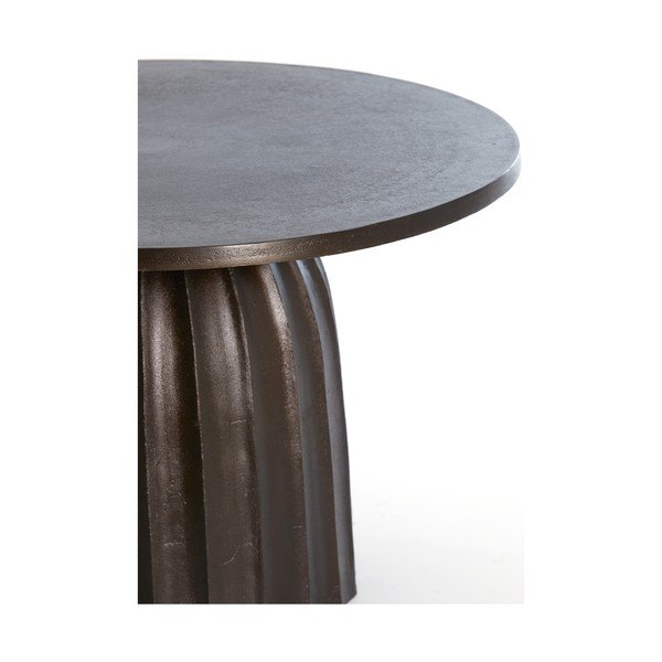 Fém kerek tárolóasztal ø 60 cm Veglia – Light & Living-image-2