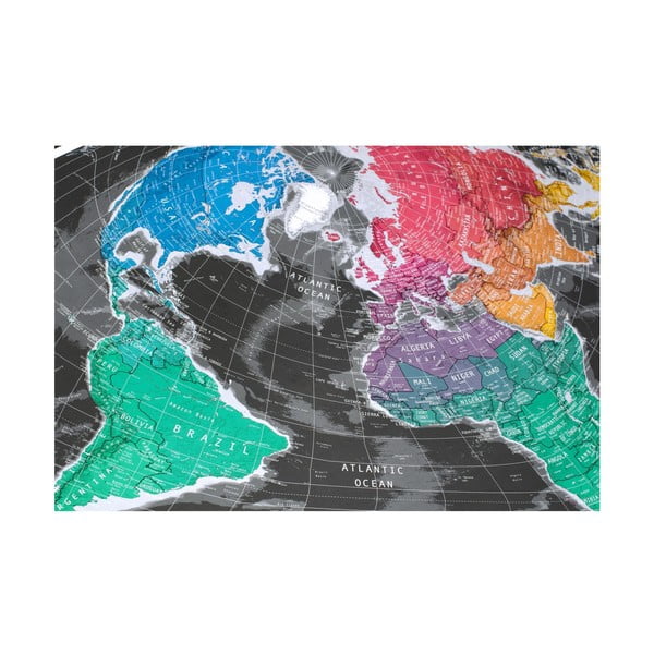 Future Map szélesvásznú térkép áttetsző borítással, 101 x 58 cm - The Future Mapping Company-image-1