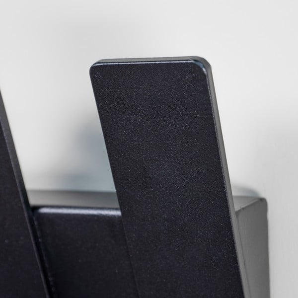 Fekete fém fali fogas 64 cm Angle – Spinder Design-image-4