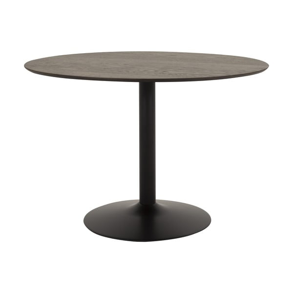 Kerek étkezőasztal tölgyfa dekoros asztallappal ø 110 cm Taco – Tenzo