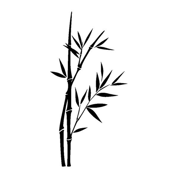Fanastick Crossed Bamboo öntapadós matrica