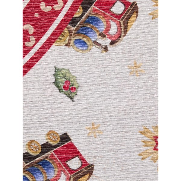 Piros kerek szőnyeg karácsonyi mintával ø 160 cm Toy's Delight Train – Villeroy&Boch-image-4