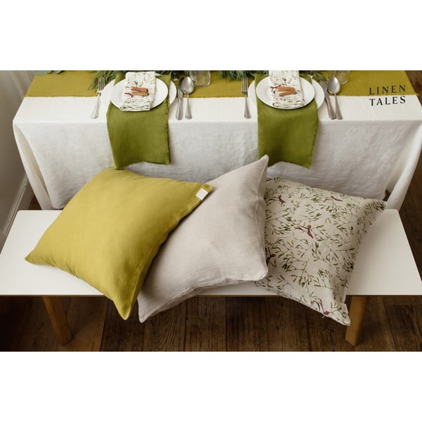 Párnahuzat karácsonyi mintával 40x60 cm – Linen Tales-image-1