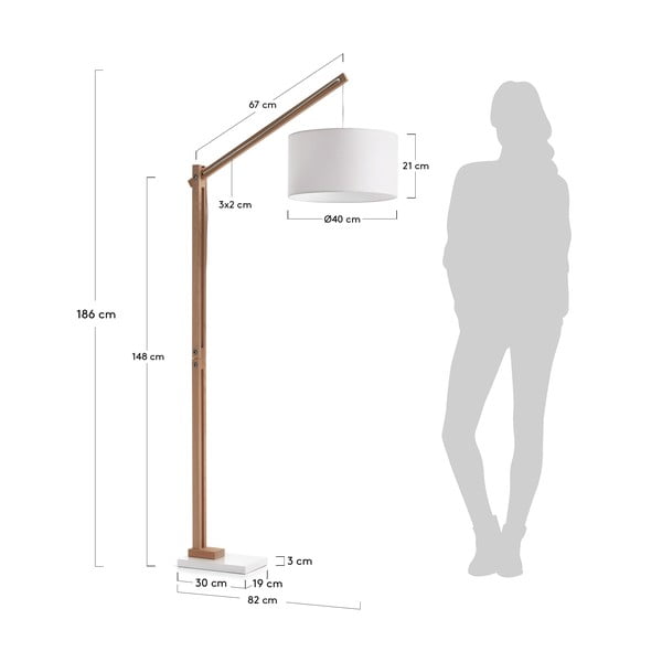 Izaar állólámpa - Kave Home-image-4