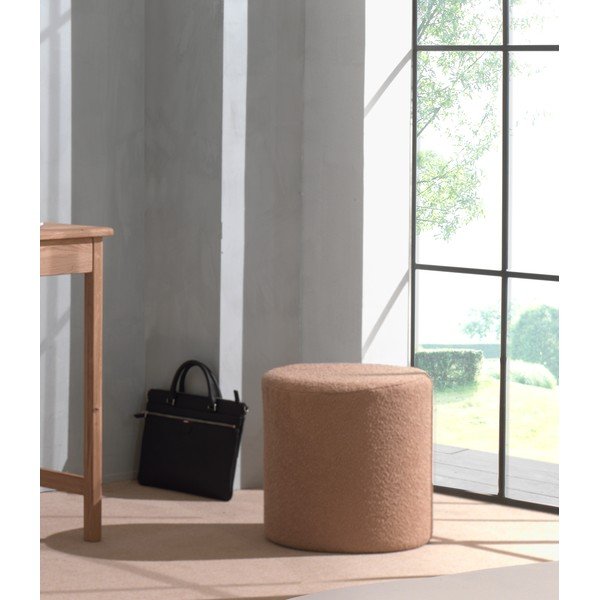 Barna buklé gyerek puff Forrest – Vipack-image-1