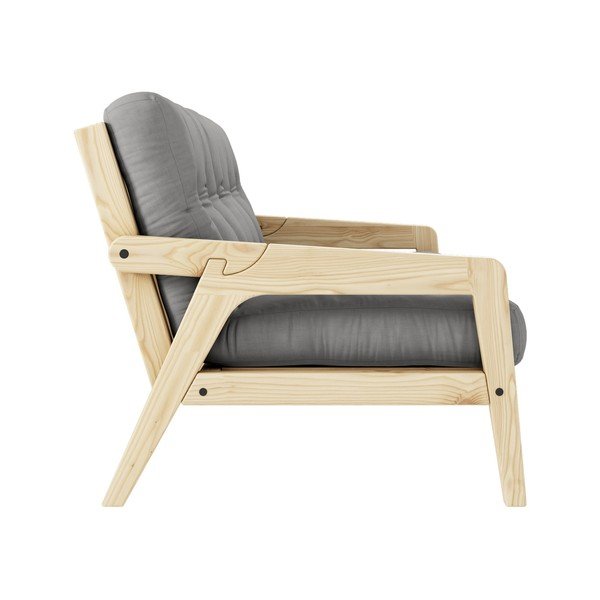 Grab szürke kinyitható kanapé 204 cm - Karup Design-image-4