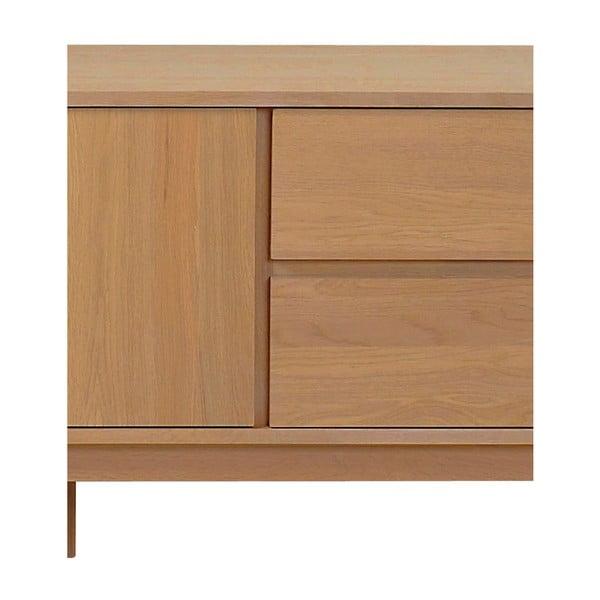 YuRAi natúr tölgyfa TV-állvány - Rowico-image-2