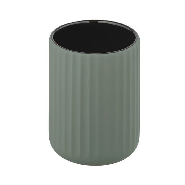 Belluno zöld kerámia fogkefetartó pohár - Wenko