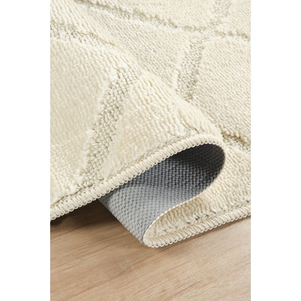 Krémszínű fürdőszobai kilépő szett 2 db-os 50x80 cm Cizgili – Foutastic-image-2