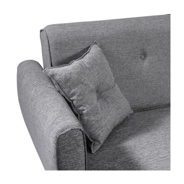 Szürke kinyitható sarokkanapé Aria – Balcab Home-image-1