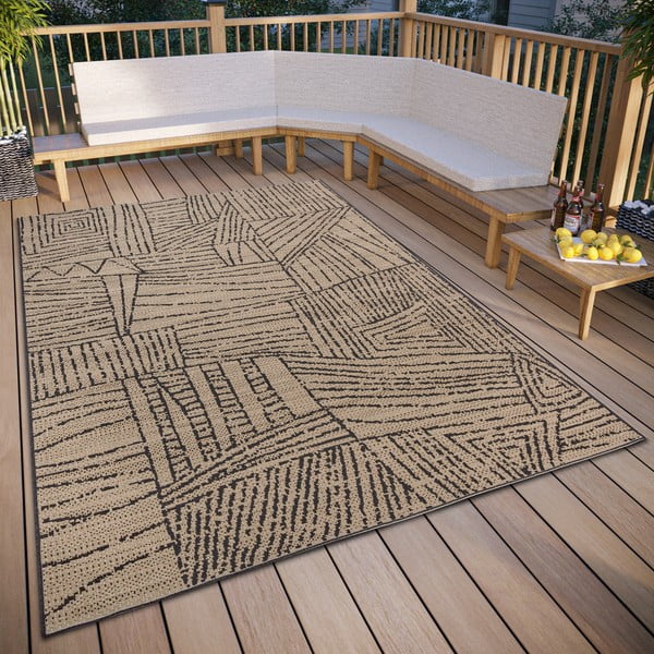 Bézs kültéri szőnyeg 80x150 cm – Elle Decoration-image-1