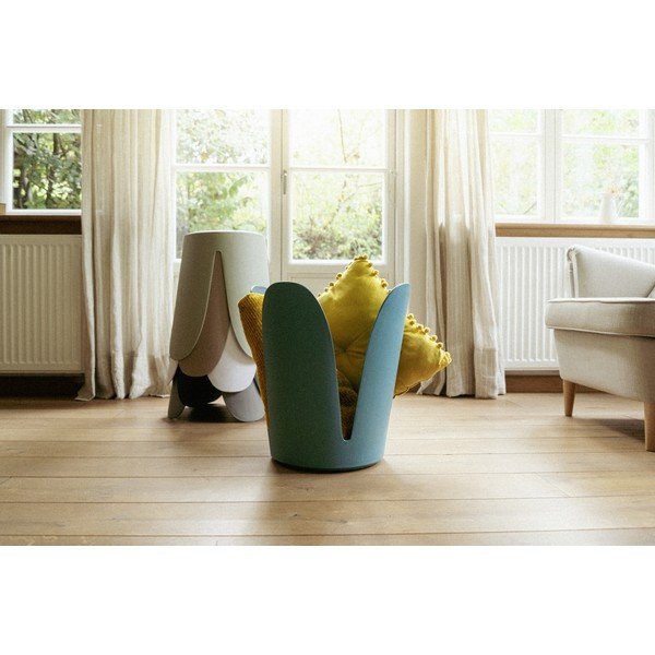 Petróleum színű műanyag rakásolható ülőke Comiso – Wenko-image-3