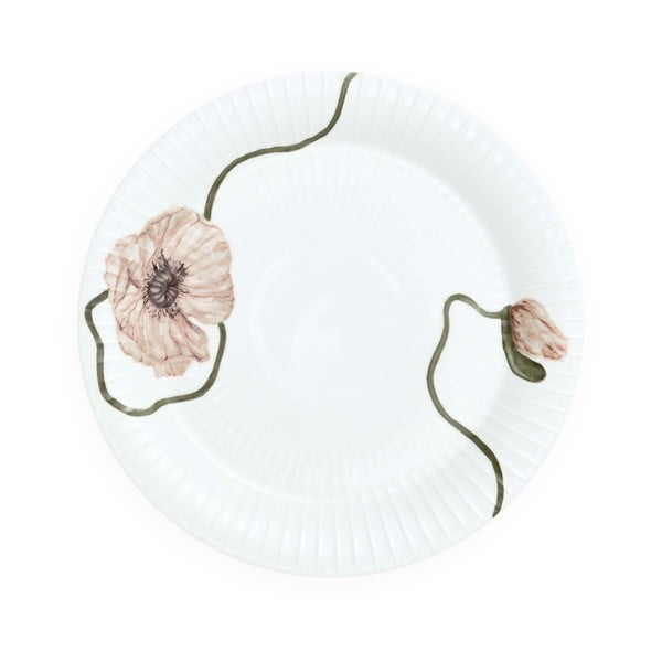 Hammershøi Poppy fehér porcelántányér, ø 22 cm - Kähler Design-image-2