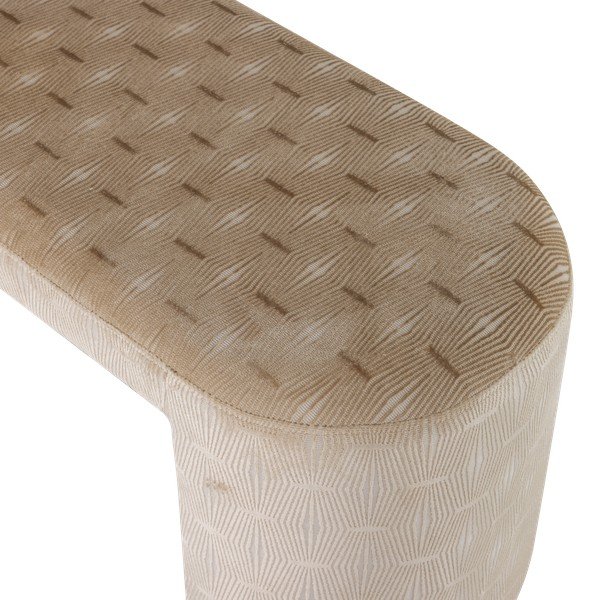 Bézs párnázott pad Jacob – WOOOD-image-4