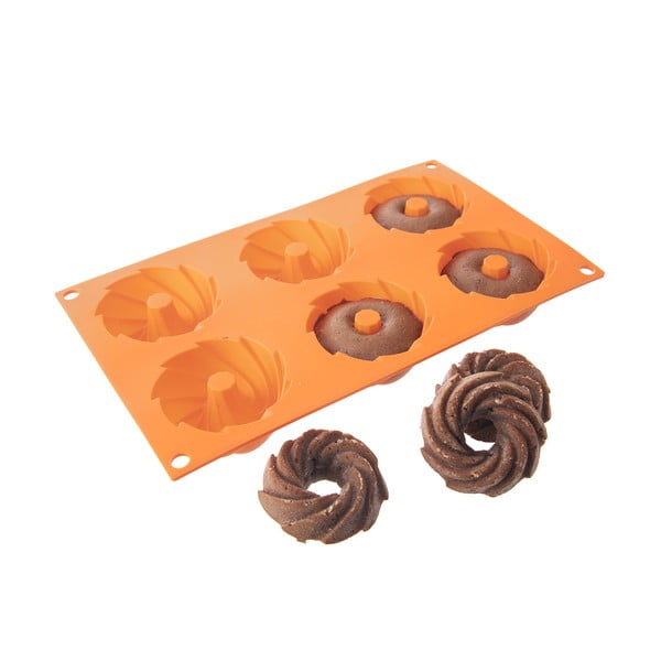 Szilikon mini kuglóf sütőforma 17x28 cm – Orion-image-2