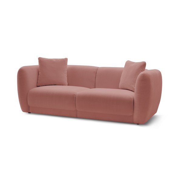 Rózsaszín kanapé 230 cm Bourbon – Bobochic Paris-image-3