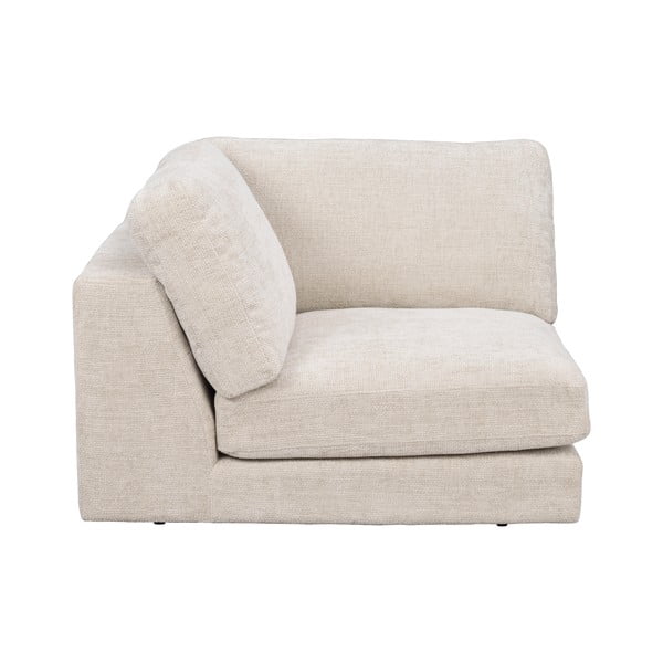 Krémszínű kanapé modul Duncan – Rowico