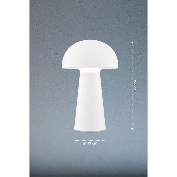 Fehér LED szabályozható-mozgásérzékelős asztali lámpa (magasság 22 cm) Viga – Fischer & Honsel-image-2