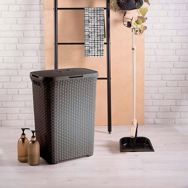 Hamper barna szennyeskosár, 40 l - Curver-image-1