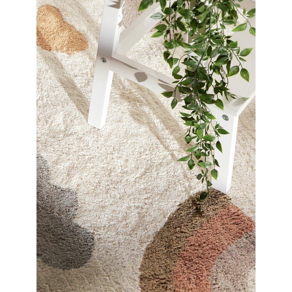 Krémszínű mosható-kézi szövésű pamut gyerek szőnyeg 140x200 cm Snuggle Willy – Hanse Home-image-2