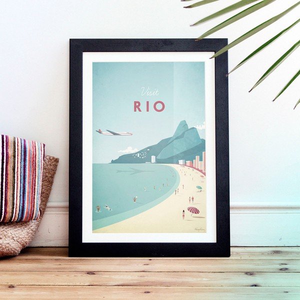 Poszter Rio, 50x70 cm - Travelposter-image-1
