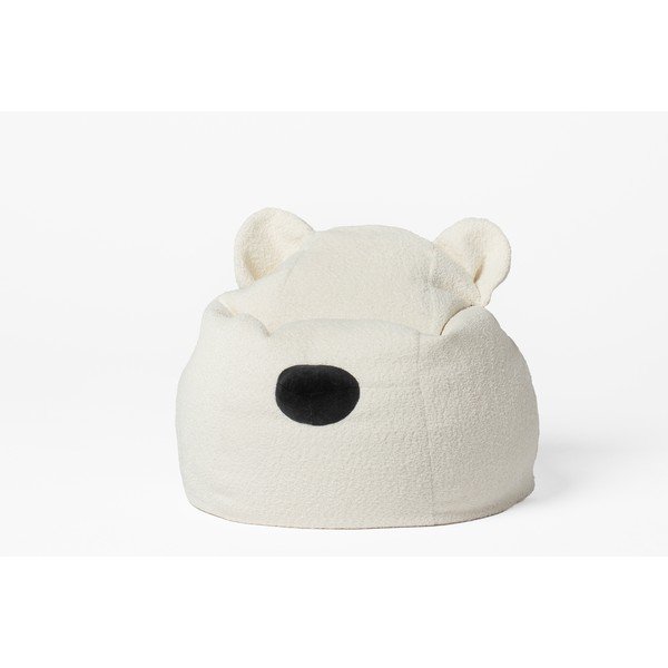 Krémszínű gyerek babzsák Bear – The Brooklyn Kids-image-1