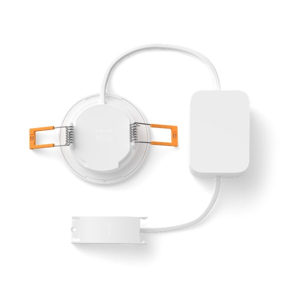 LED süllyesztett okos mennyezeti lámpa szett 3 db-os 8 W Slim – Philips Hue-image-3