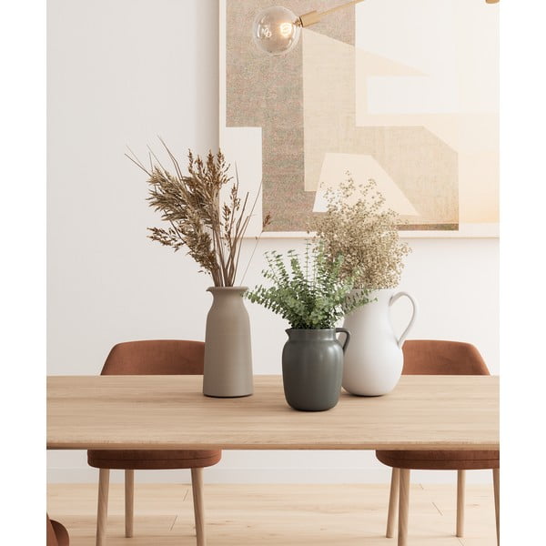 Fehér kerámia kézzel készített váza (magasság 30 cm) Harmonia – Artevasi-image-3