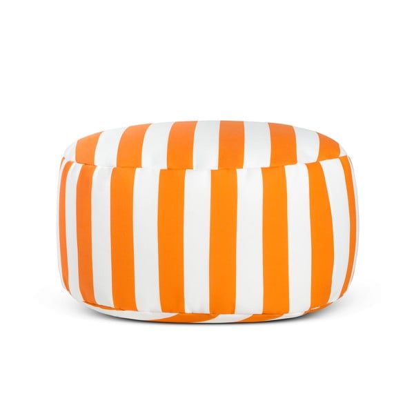 Fehér-narancssárga puff – Really Nice Things
