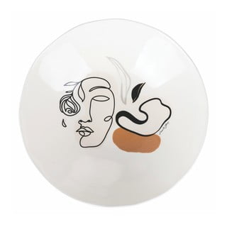 Face to Grey kerámia salátás tál, ø 32 cm - Villa d'Este