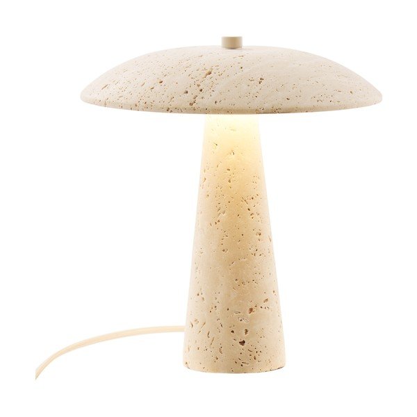 Bézs kő LED asztali lámpa (magasság 25,5 cm) Consett – House Nordic-image-3