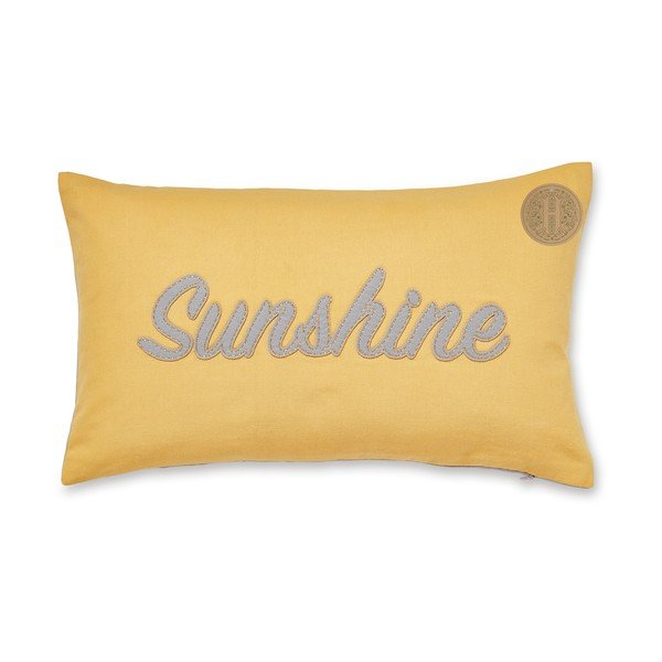 Sunshine sárga pamut díszpárna, 30 x 50 cm - Cooksmart ®-image-2