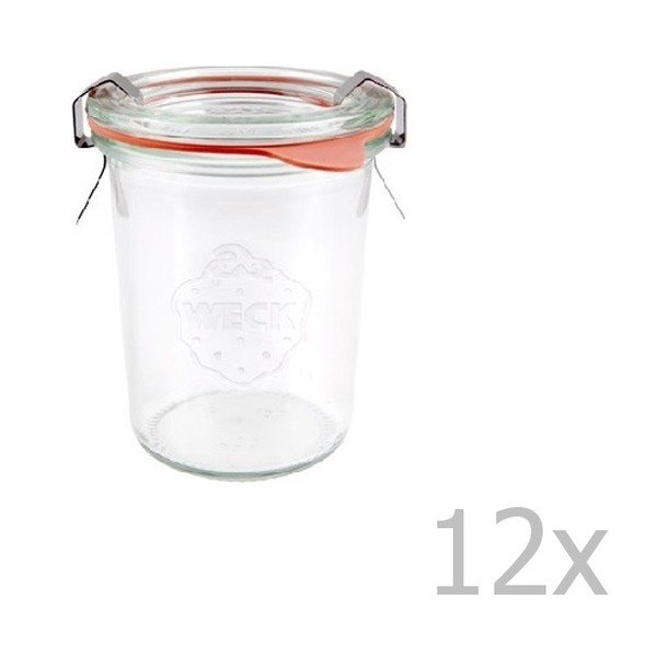 Sturz 12 db-os csatos befőttes üveg készlet, 140 ml - Weck