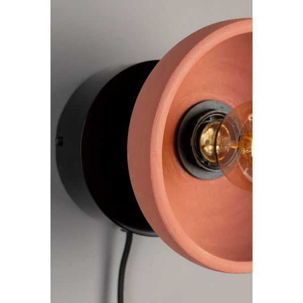 Lazacszínű-fekete fali lámpa Zahra – Dutchbone-image-3