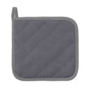 Abe szürke pamut konyhai edényfogó, 20 x 20 cm - Tiseco Home Studio