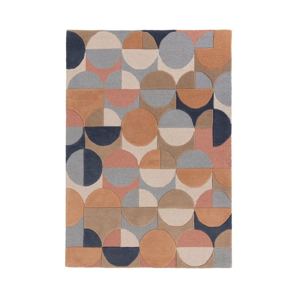 Gigi színes gyapjú szőnyeg, 200 x 290 cm - Flair Rugs