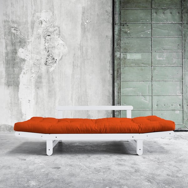 Beat White/Orange kinyitható kanapé - Karup-image-2