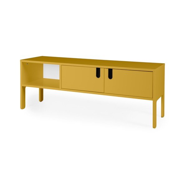 Uno sárga TV-állvány, szélesség 137 cm - Tenzo-image-2