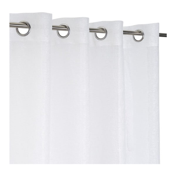 Fehér fényáteresztő függöny 140x260 cm Flat – Casa Selección-image-2