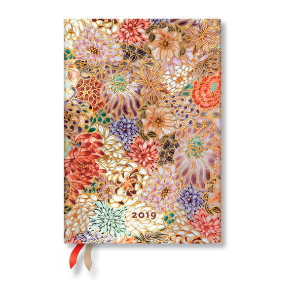 Kikka Horizontal 2019-es határidőnapló, 13 x 18 cm - Paperblanks