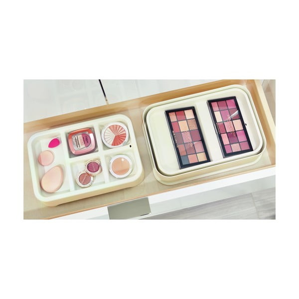 Eco Bin fehér sminktartó, 28,12 x 19,23 cm - iDesign-image-3