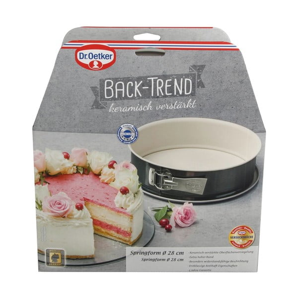 Kerámia felületű acél tortasütő forma, ø 28 cm - Dr. Oetker-image-2