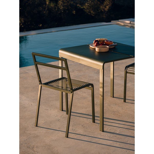 Zöld fém kerti szék Oto – noo.ma-image-4