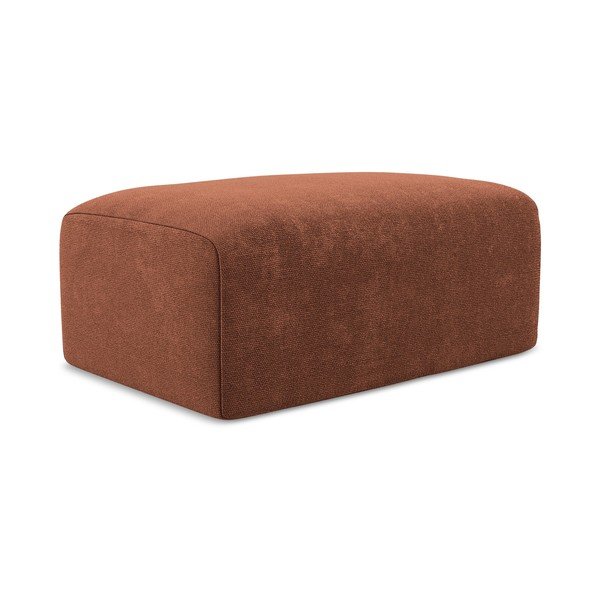 Terrakotta színű zsenília lábtartó Kona – Makamii-image-3