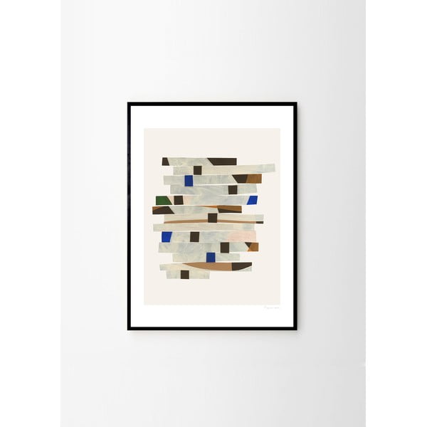 Poszter 50x70 cm Cut up Stripes – Berit Mogensen Lopez – The Poster Club-image-2