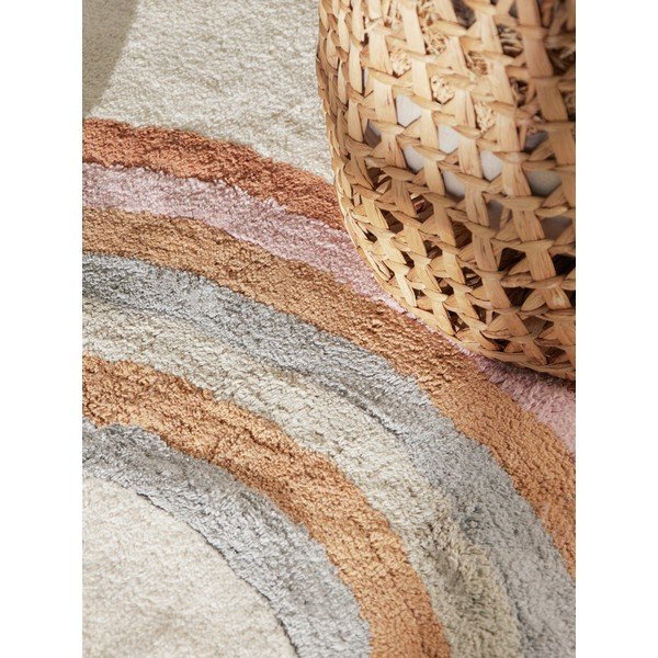 Krémszínű mosható-kézi szövésű pamut gyerek szőnyeg 140x200 cm Snuggle Petite – Hanse Home-image-2