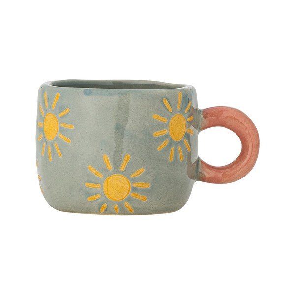 Világoskék kerámia gyerek bögre 110 ml Nini – Bloomingville